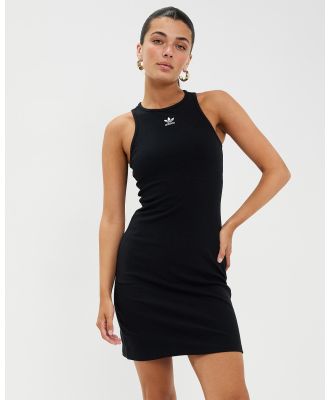 adidas Originals - Rib Tank Dress - Dresses (Black) Rib Tank Dress