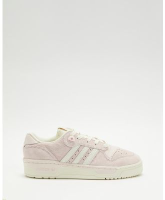adidas Originals - Rivalry Low Sneakers   Women's - Lifestyle Sneakers (Putty Mauve, Ivory & Putty Mauve) Rivalry Low Sneakers - Women's