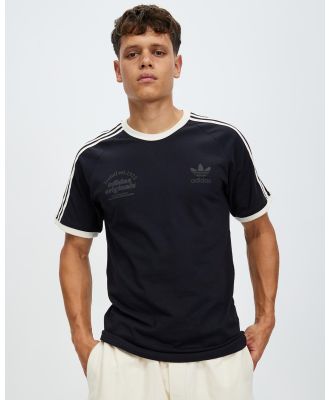 adidas Originals - Sport Graphic Cali Tee - Short Sleeve T-Shirts (Black) Sport Graphic Cali Tee