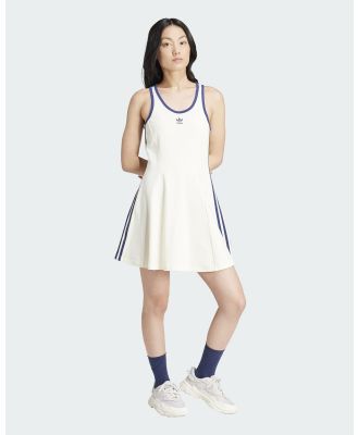 adidas Originals - Tank Dress Womens - Dresses (Off White) Tank Dress Womens