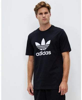 adidas Originals - Trefoil T Shirt - T-Shirts & Singlets (Black) Trefoil T-Shirt