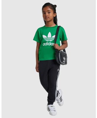 adidas Originals - Trefoil Tee   Kids Teens - T-Shirts & Singlets (Green) Trefoil Tee - Kids-Teens