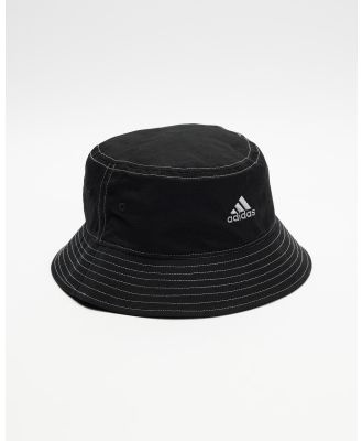 adidas Performance - Classic Cotton Bucket Hat  - Hats (Black, White & Grey Three) Classic Cotton Bucket Hat 