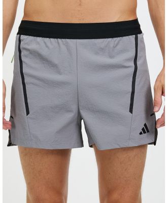 adidas Performance - D4T Pro Series Adistrong Workout Shorts - Shorts (Grey Three & Black) D4T Pro Series Adistrong Workout Shorts