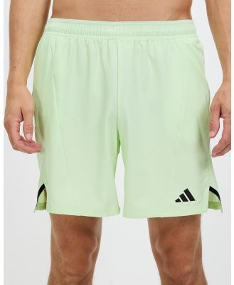 adidas Performance - Designed For Training Workout Shorts - Shorts (Semi Green Spark) Designed For Training Workout Shorts
