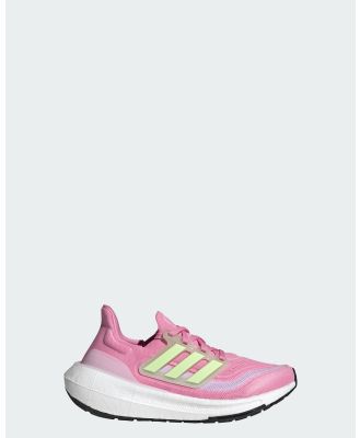adidas Performance - Ultraboost Light Running Shoes Kids - Performance Shoes (Bliss Pink / Green Spark / Cloud White) Ultraboost Light Running Shoes Kids