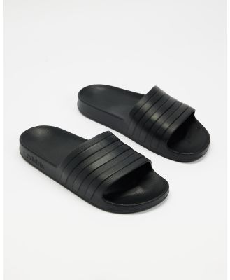 adidas Sportswear - Adilette Aqua   Men's - Slides (Core Black) Adilette Aqua - Men's