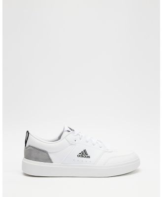 adidas Sportswear - Park Street Shoes   Men's - Lifestyle Sneakers (White & Core Black) Park Street Shoes - Men's