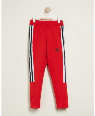 adidas Sportswear - Tiro Pants   Kids Teens - Pants (Better Scarlet & Grey One) Tiro Pants - Kids-Teens