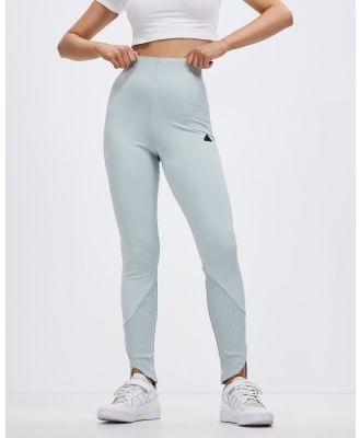 adidas Sportswear - Z.N.E. Leggings - Pants (Wonder Silver) Z.N.E. Leggings