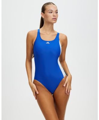 adidas Swim - Colourblock Swimsuit - One-Piece / Swimsuit (Royal Blue & White) Colourblock Swimsuit
