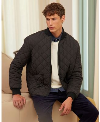 AERE - Quilted Jacket - Coats & Jackets (Black) Quilted Jacket