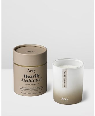Aery Living - Aromatherapy 200g Soy Candle - Candles (Beige) Aromatherapy 200g Soy Candle