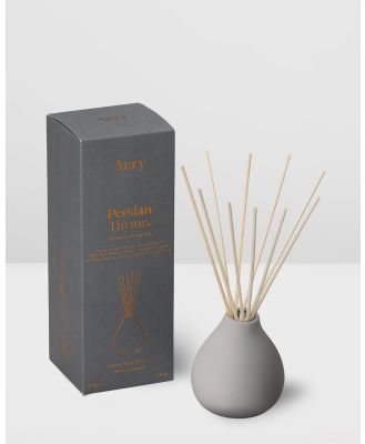 Aery Living - Fernweh 200ml Reed Diffuser Persian Thyme - Diffusers (Grey) Fernweh 200ml Reed Diffuser Persian Thyme