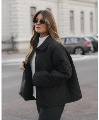 Aim'n - Quilted Femme Jacket - Coats & Jackets (Black) Quilted Femme Jacket