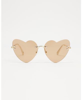 Aire - Cosmic Love - Sunglasses (Gold & Marble) Cosmic Love