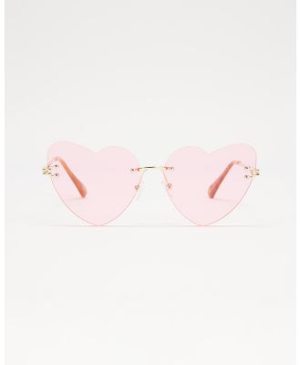 Aire - Cosmic Love - Sunglasses (Gold & Pink) Cosmic Love