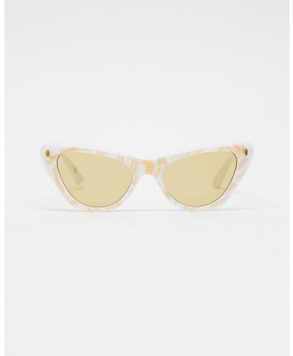 Aire - Linea - Sunglasses (White Marble) Linea