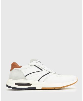 Airflex - Blaine Leather Sneakers - Lifestyle Sneakers (White) Blaine Leather Sneakers