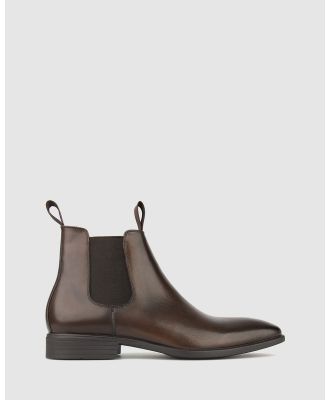 Airflex - Henry Leather Chelsea Boots - Boots (Brown) Henry Leather Chelsea Boots