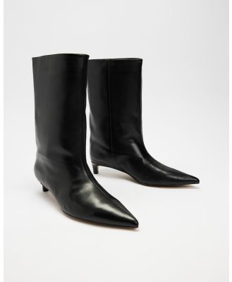 Alias Mae - Blanca Boots - Boots (Black Leather) Blanca Boots