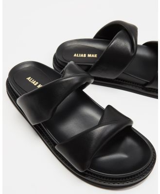 Alias Mae - Paris - Sandals (Black Kid Leather) Paris