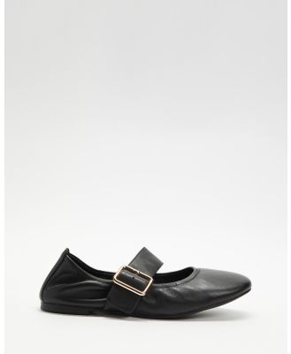 Alias Mae - Pietra Flats - Ballet Flats (Black Leather) Pietra Flats