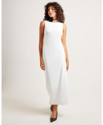 Alice In The Eve - Dahlia Curve Cut Out Maxi Dress - Dresses (CREAM) Dahlia Curve Cut Out Maxi Dress