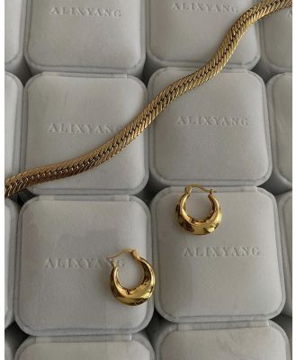 ALIX YANG - Orion Hoops - Jewellery (Gold) Orion Hoops