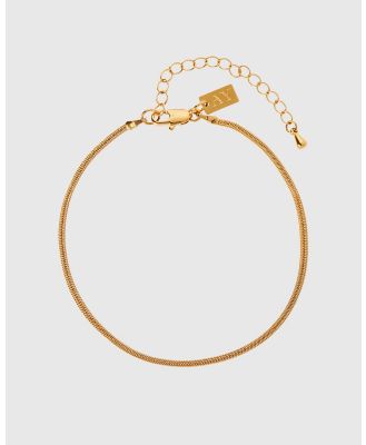 ALIX YANG - Zinnia Anklet - Jewellery (Gold) Zinnia Anklet
