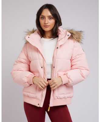 All About Eve - Active Fur Puffer - Coats & Jackets (PINK) Active Fur Puffer