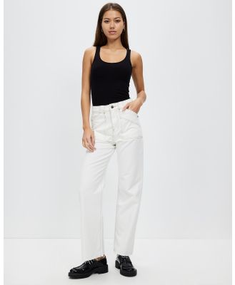 All About Eve - Becca Pants - High-Waisted (VINTAGE WHITE) Becca Pants