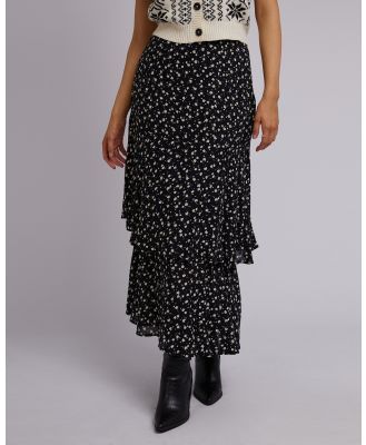 All About Eve - Lily Floral Maxi Skirt - Skirts (PRINT) Lily Floral Maxi Skirt