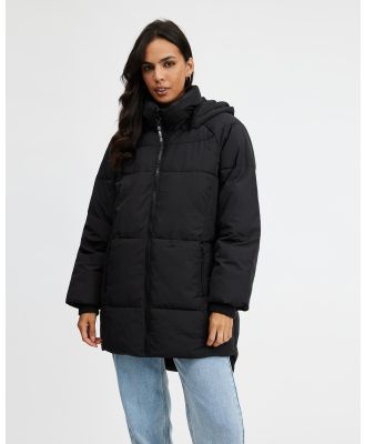 All About Eve - Remi Luxe Midi Puffer Jacket - Coats & Jackets (BLACK) Remi Luxe Midi Puffer Jacket