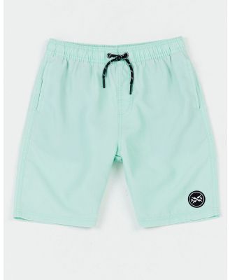Alphabet Soup - Teen Go To Beach Shorts Acid Mint - Swimwear (Green) Teen Go To Beach Shorts Acid Mint
