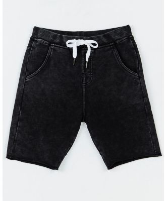 Alphabet Soup - Teen Stacked Short Mineral Black - Shorts (Black) Teen Stacked Short Mineral Black