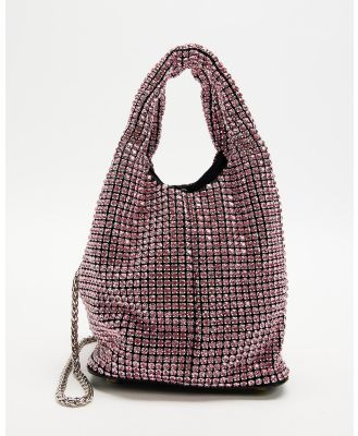 Amber Sceats - Neve Crystal Handbag - Handbags (Pink) Neve Crystal Handbag