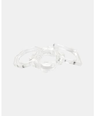 Amber Sceats - Ruby Bracelet Set  - Jewellery (Clear) Ruby Bracelet Set