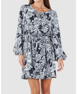 Amelius - Halena Boho Paisley Dress - Dresses (Multi) Halena Boho Paisley Dress