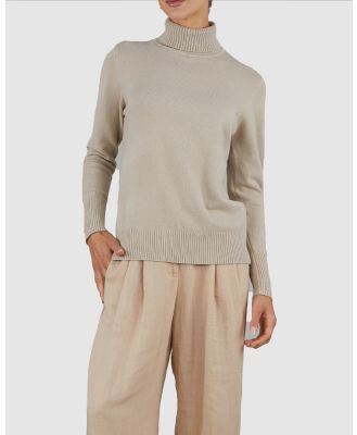 Amelius - Manor Knit - Jumpers & Cardigans (Camel) Manor Knit