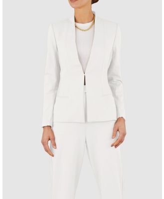 Amelius - Nahla Jacket - Blazers (White) Nahla Jacket