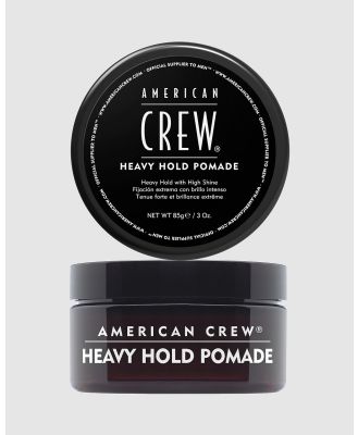 American Crew - Crew Heavy Hold Pomade 85g - Hair (Brown & Black) Crew Heavy Hold Pomade 85g