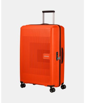 American Tourister - Aerostep Large (77 cm) - Travel and Luggage (BRIGHT ORANGE) Aerostep Large (77 cm)