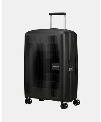 American Tourister - Aerostep Medium (67 cm) - Travel and Luggage (BLACK) Aerostep Medium (67 cm)
