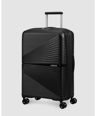 American Tourister - Airconic Spinner 67 24 TSA - Travel and Luggage (Onyx Black) Airconic Spinner 67-24 TSA