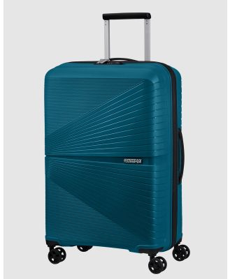 American Tourister - Airconic Spinner 67cm TSA - Travel and Luggage (Blue) Airconic Spinner 67cm TSA
