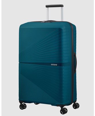 American Tourister - Airconic Spinner 77cm TSA - Travel and Luggage (Blue) Airconic Spinner 77cm TSA