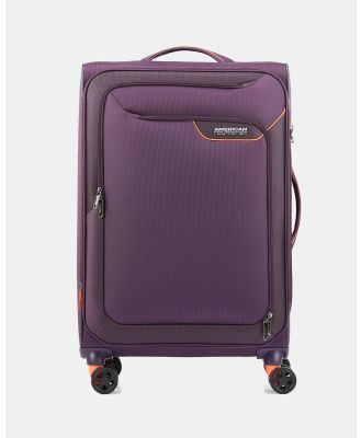 American Tourister - Applite 4 Eco Spinner 71cm EXP TSA - Travel and Luggage (Purple) Applite 4 Eco Spinner 71cm EXP TSA