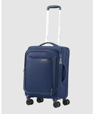 American Tourister - Applite 4E Small (55 cm) - Travel and Luggage (NAVY) Applite 4E Small (55 cm)