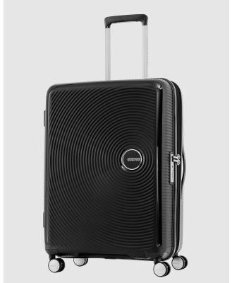 American Tourister - Curio 2 Spinner 69cm EXP TSA V1R - Travel and Luggage (Black) Curio 2 Spinner 69cm EXP TSA V1R